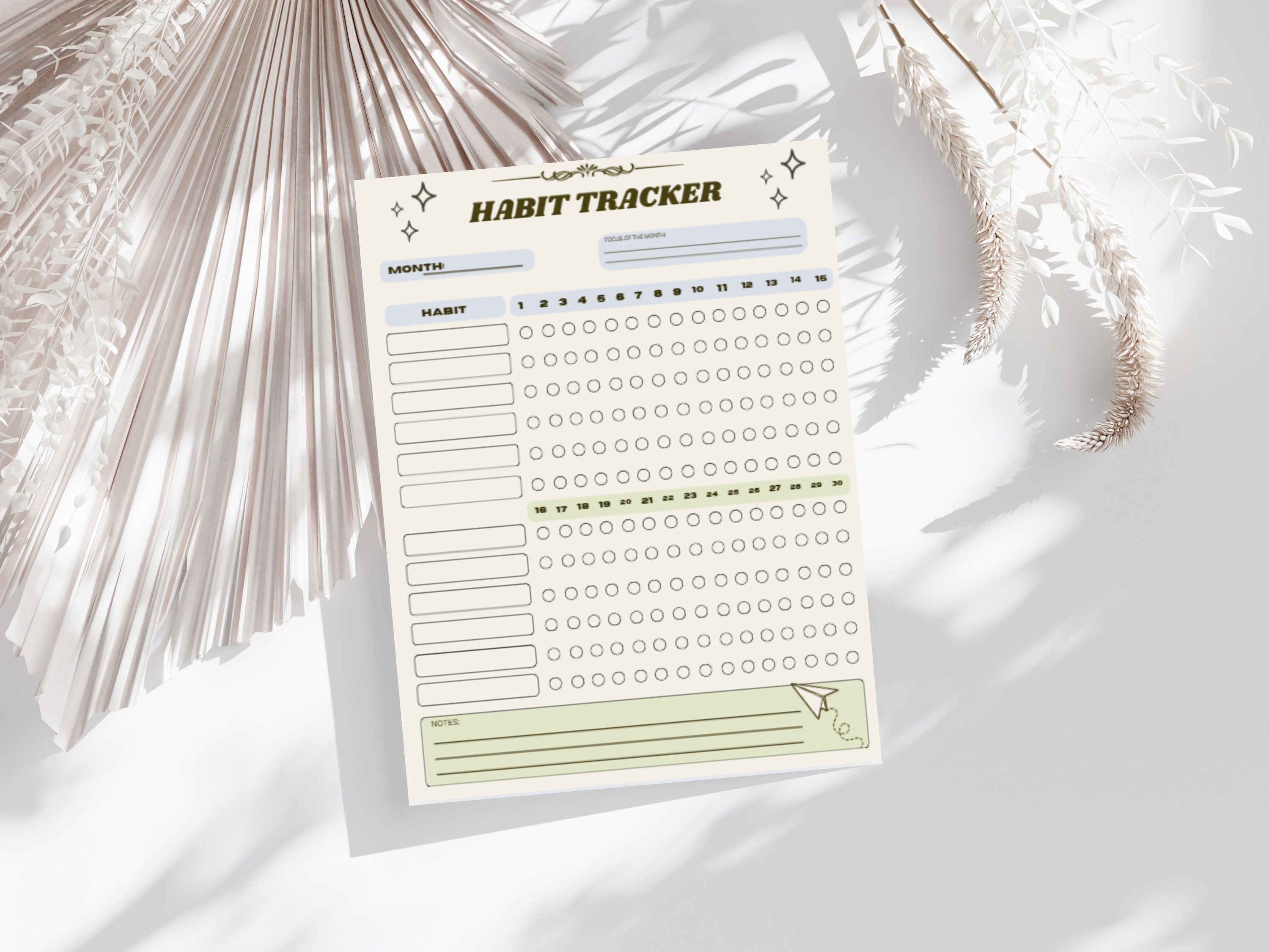 Productivity Planner | Stay Organized and Achieve Your Goals