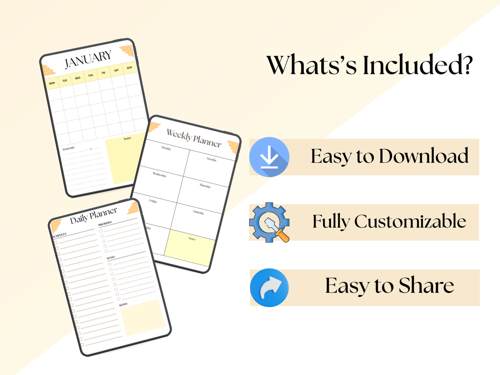 Golden Year Planner
