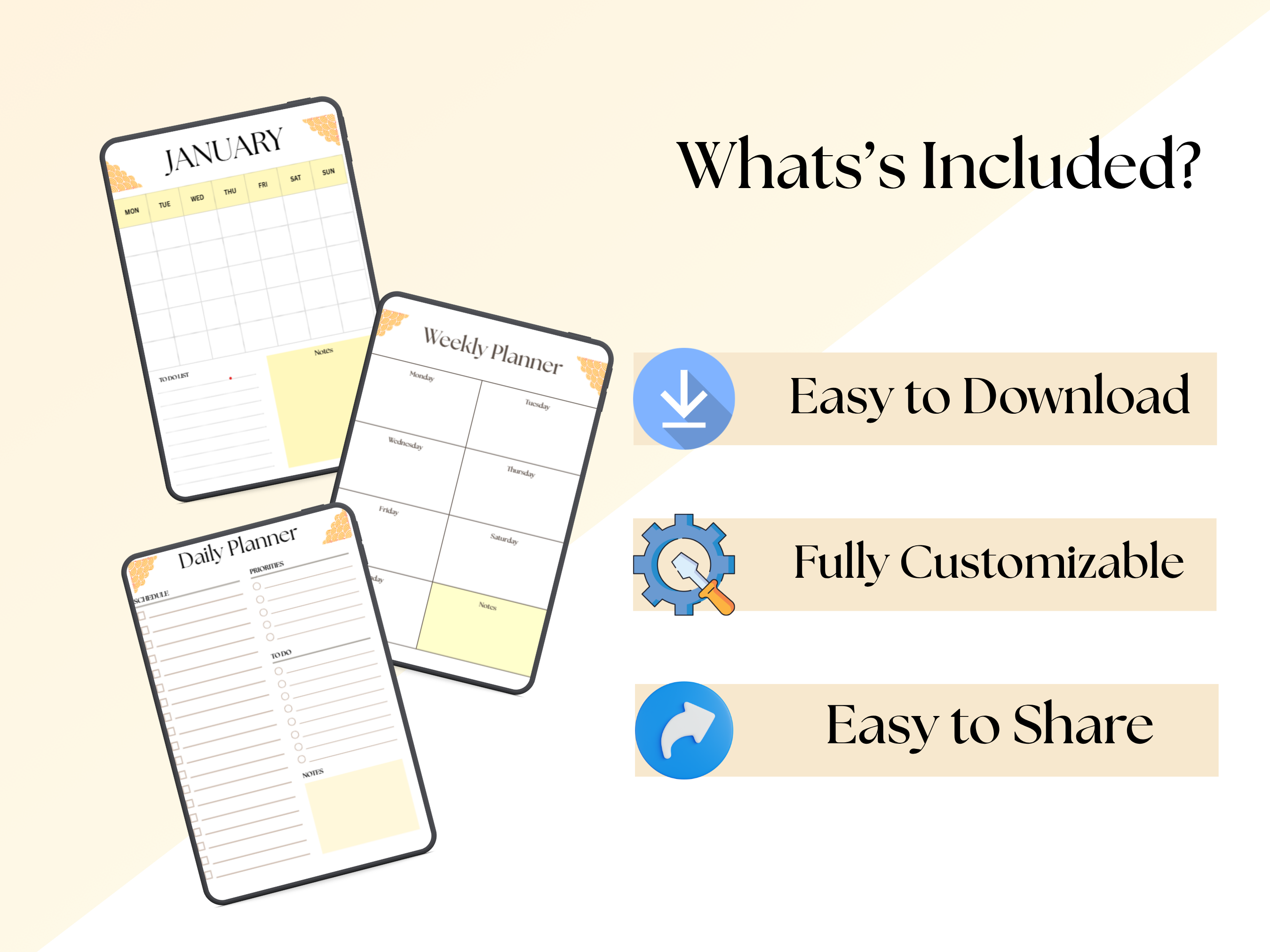 Golden Year Planner