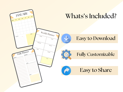 Golden Year Planner